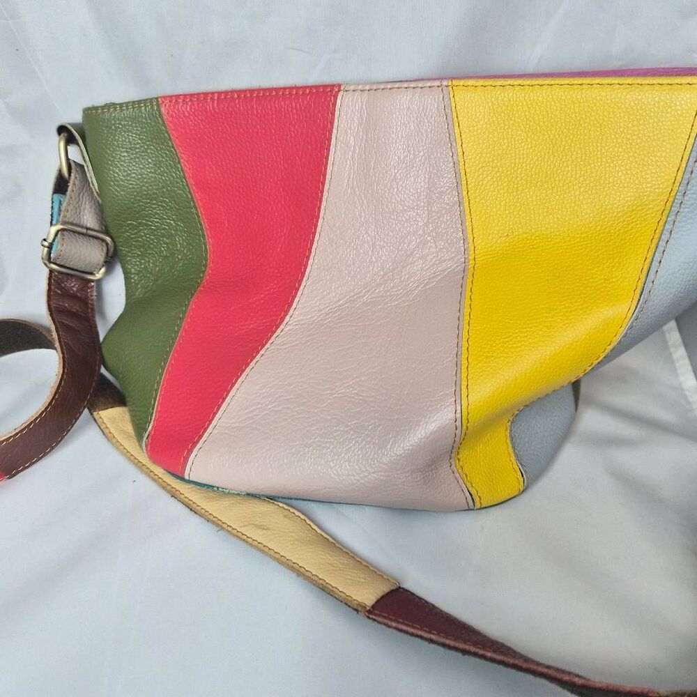 Amerileather patchwork purse - Picture 6 of 6
